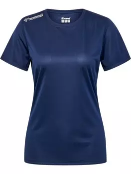 Спортивная футболка Hummel S/S Hmlrun Laufen Damen, цвет black iris