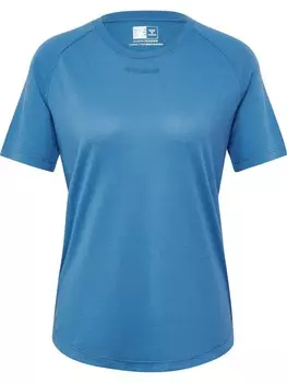 Спортивная футболка Hummel S/S Raglanrmel Hmlmt Yoga Damen, цвет coronet blue