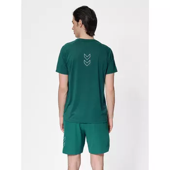 Спортивная футболка Hummel, зеленый