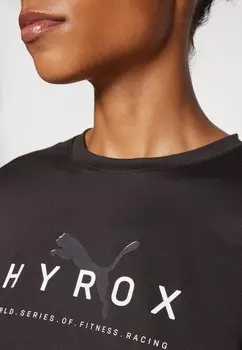 Спортивная футболка HYROX CLOUDSPUN TEE Puma, черный