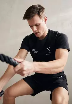 Спортивная футболка HYROX FIT ULTRABREATHE TRIBLEND TEE Puma, цвет black