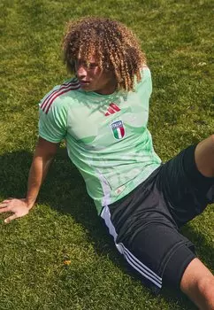 Спортивная футболка ITALY 25 AWAY AUTHENTIC - Club wear Adidas Performance, мятный