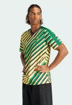 Спортивная футболка JAMAICA JFF OG adidas Originals, цвет spring yellow