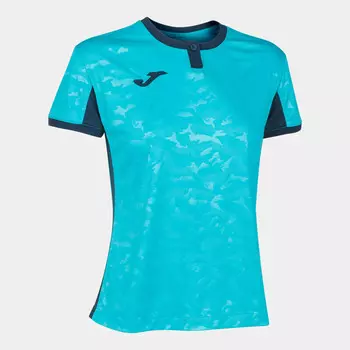 Спортивная футболка Joma, цвет trkis/navyblau/fluoreszierendes grn