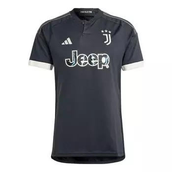 Спортивная футболка juventus 23/24 third jersey 'grey' Adidas, мультиколор