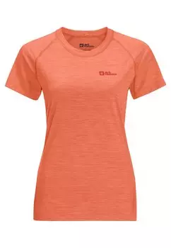 Спортивная футболка KAMMWEG Jack Wolfskin, цвет guave