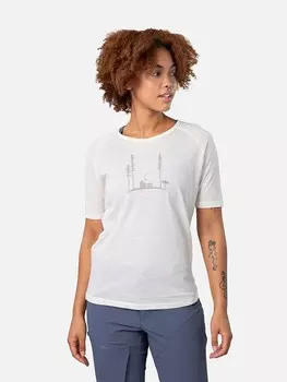 Спортивная футболка KARI TRAA Funktionsshirt Ane, белый