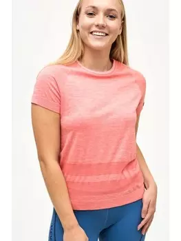 Спортивная футболка KARI TRAA Sportshirt, розовый