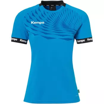 Спортивная футболка Kempa, цвет blau/knigsblau/schwarz