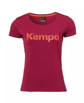 Спортивная футболка Kempa Shirt GRAPHIC GIRLS, цвет deep rot