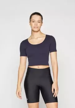 Спортивная футболка LIFE WAY CROP SEAM ONLY Play, темно-синий