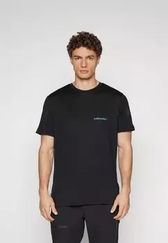 Спортивная футболка LIGHT WEIGHT TECH LITE GRAPHIC icebreaker, черный