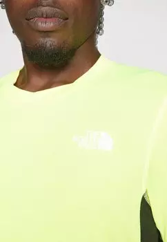 Спортивная футболка Lightbright Tee The North Face, желтый