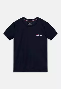 Спортивная футболка Logo Small Kids Unisex Fila, цвет navy