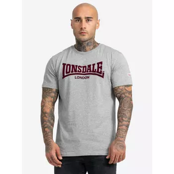 Спортивная футболка Lonsdale, цвет grau/rot