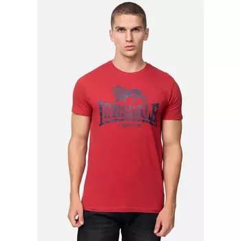 Спортивная футболка Lonsdale, цвет rot/navyblau