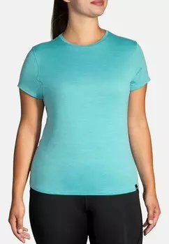 Спортивная футболка LUXE SHORT SLEEVE Brooks, светло-голубой