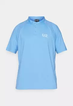 Спортивная футболка MAGLIA EA7 Emporio Armani, светло-голубой
