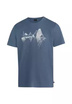 Спортивная футболка Maier "Tilia Pique M", мужская функциональная рубашка, повседневная рубашка с принтом Maier Sports, джинсовый