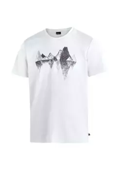 Спортивная футболка Maier "Tilia Pique M", мужская функциональная рубашка, повседневная рубашка с принтом Maier Sports, белый