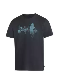 Спортивная футболка Maier "Tilia Pique M", мужская функциональная рубашка, повседневная рубашка с принтом Maier Sports, черный