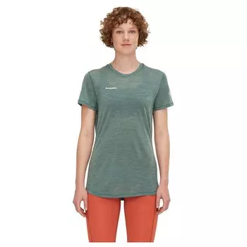 Спортивная футболка Mammut Tree Wool FL, зеленый