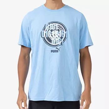 Спортивная футболка mcfc ftblcultural tee Puma, синий