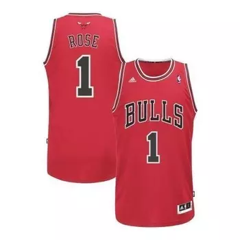 Спортивная футболка men's chicago bulls ( sw ) ross 1 red jersey Adidas, красный