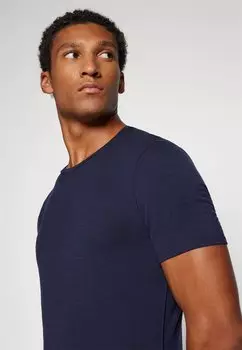 Спортивная футболка MERINO ANATOMICA Icebreaker, темно-синий
