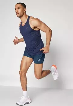 Спортивная футболка METARUN TOP ASICS, темно-синий