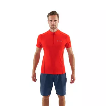 Спортивная футболка Montane Dart Zip, красный