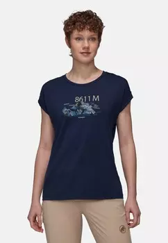 Спортивная футболка MOUNTAIN Mammut, синий