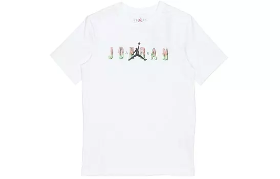 Спортивная футболка мужская белая Jordan, белый