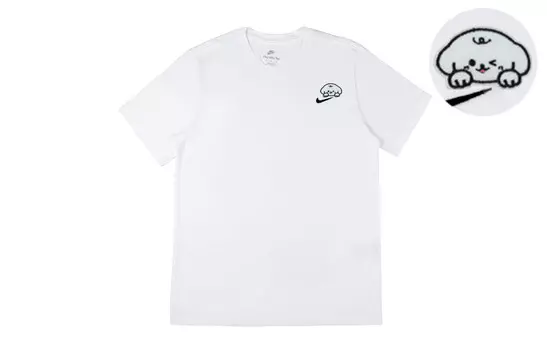 Спортивная футболка мужская белая Nike, белый
