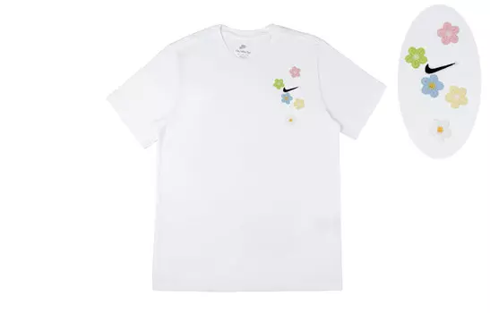 Спортивная футболка мужская белая Nike, белый