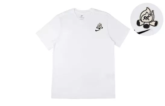Спортивная футболка мужская белая Nike, белый