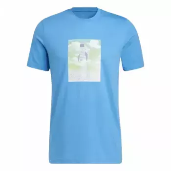 Спортивная футболка мужская Pulse Blue Adidas, синий