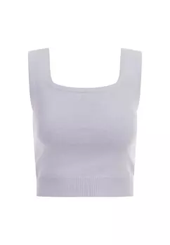 Спортивная футболка myMo Strick Top, цвет Flieder