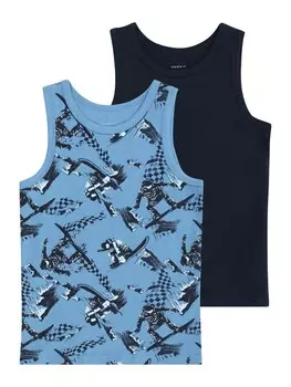 Спортивная футболка Name It, морской синий/голубой