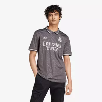 Спортивная футболка настоящая Adidas, серый