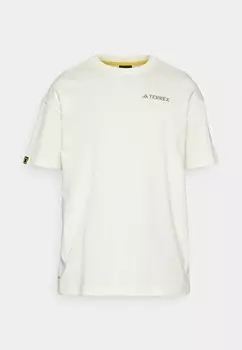 Спортивная футболка NATIONAL GEOGRAPHIC UNITEFIT TEE UNISEX adidas, бежевый