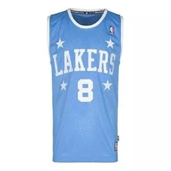 Спортивная футболка nba kobe bryant retro jersey blue Adidas, синий