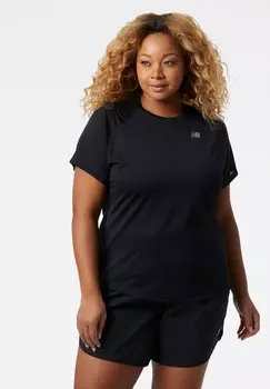 Спортивная футболка New Balance, черный