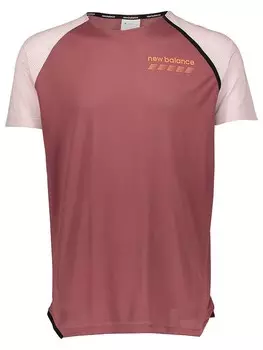 Спортивная футболка New Balance Trainingsshirt, цвет beere/rosa