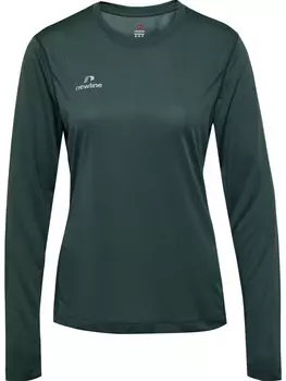 Спортивная футболка Newline L/S Nwlbeat Laufen Damen, цвет green gables