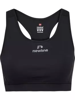 Спортивная футболка Newline S/L Ringerrcken Nwllean Laufen Damen, черный