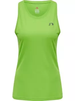 Спортивная футболка Newline S/L Women Core Laufen Damen, цвет green flash