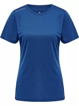 Спортивная футболка Newline S/S Women Core Laufen Damen, цвет true blue