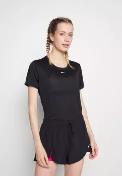 Спортивная футболка Nike, черно-белый