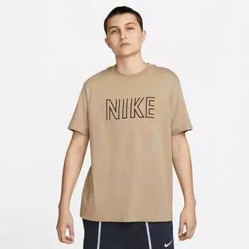 Спортивная футболка NIKE, цвет khaki